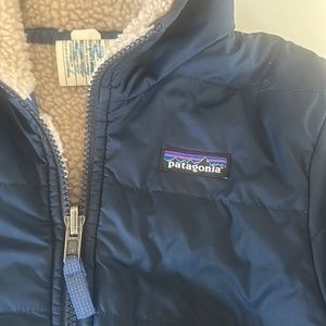 Patagonia jacket boys XS (5-6), reversible with fleece
